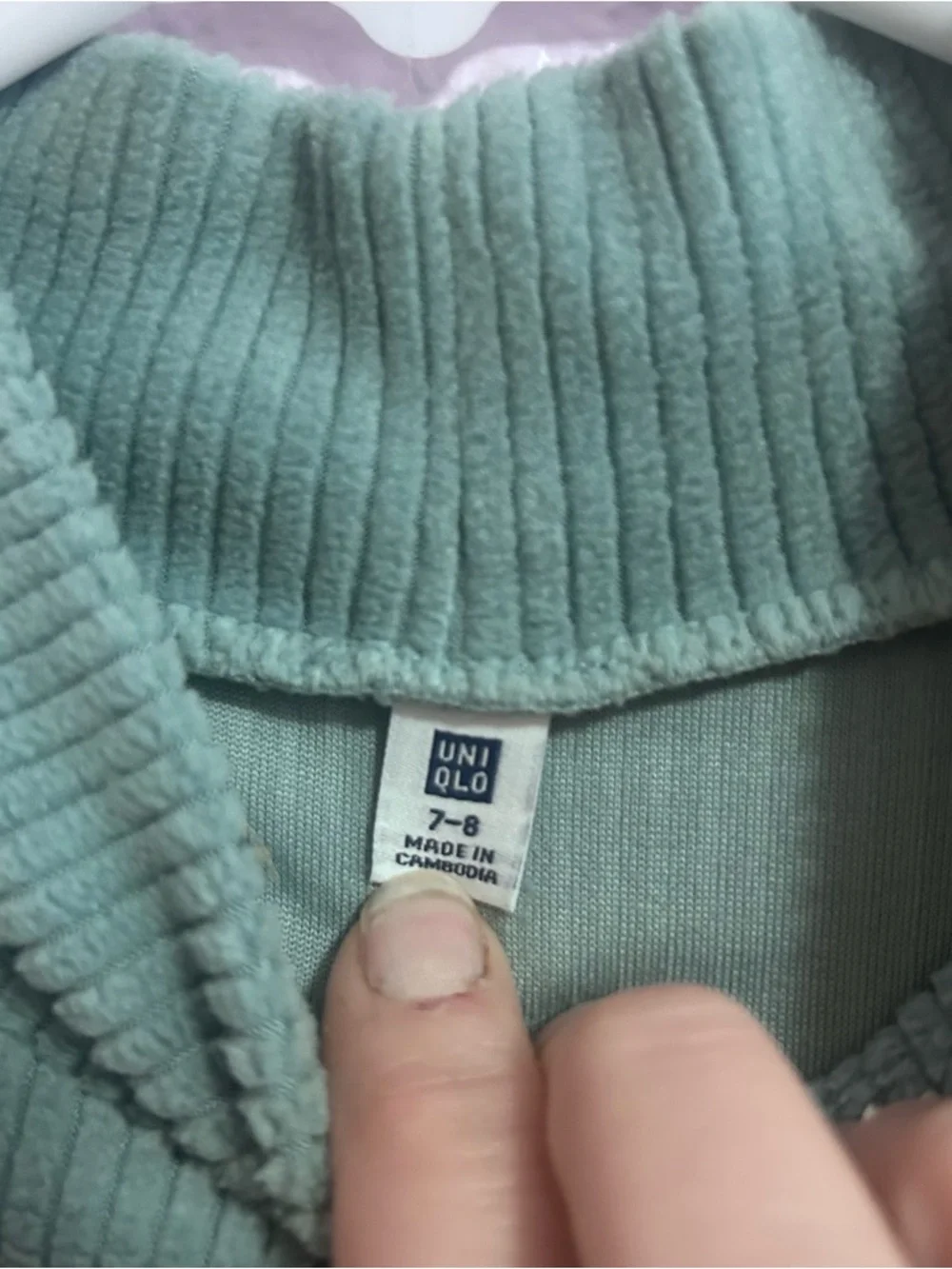 Uniqlo Ribbed Turtleneck Sweater - Seafoam Green